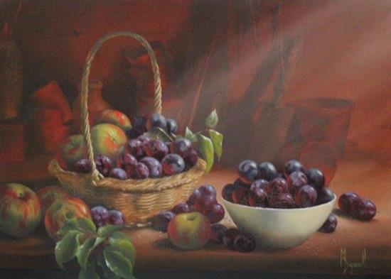 Mary Dipnall oil Still Life